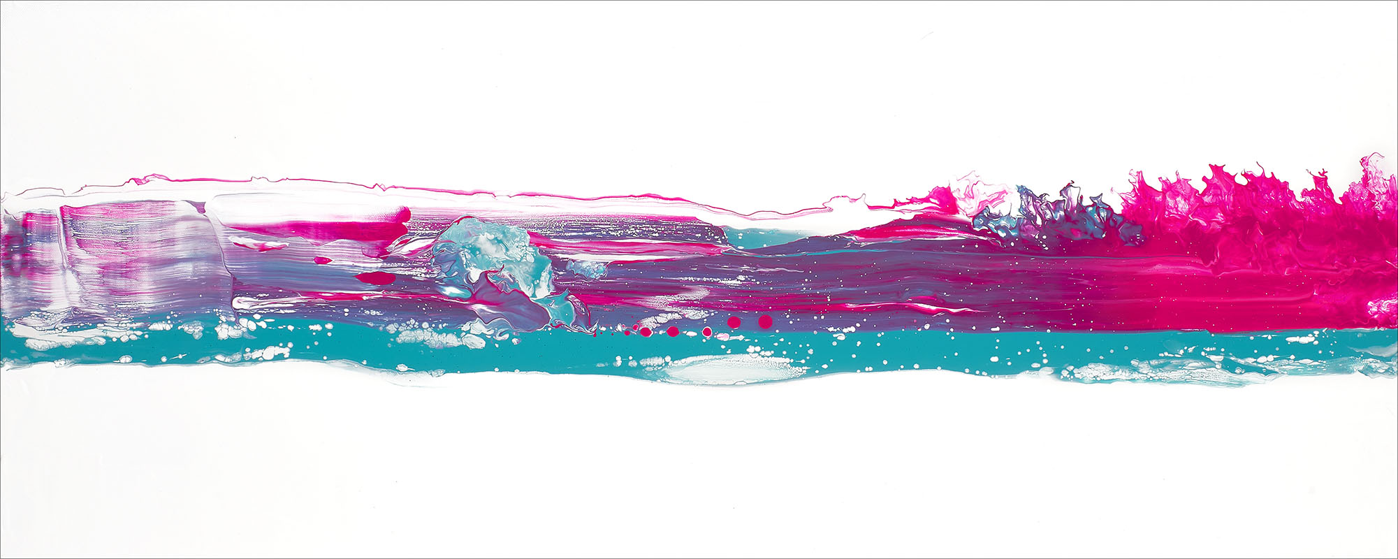 Confection No. 2 abstract painting by Jennifer Mone Hill