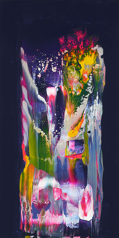 Girl on Fire No. 2 by Jennifer Mone Hill