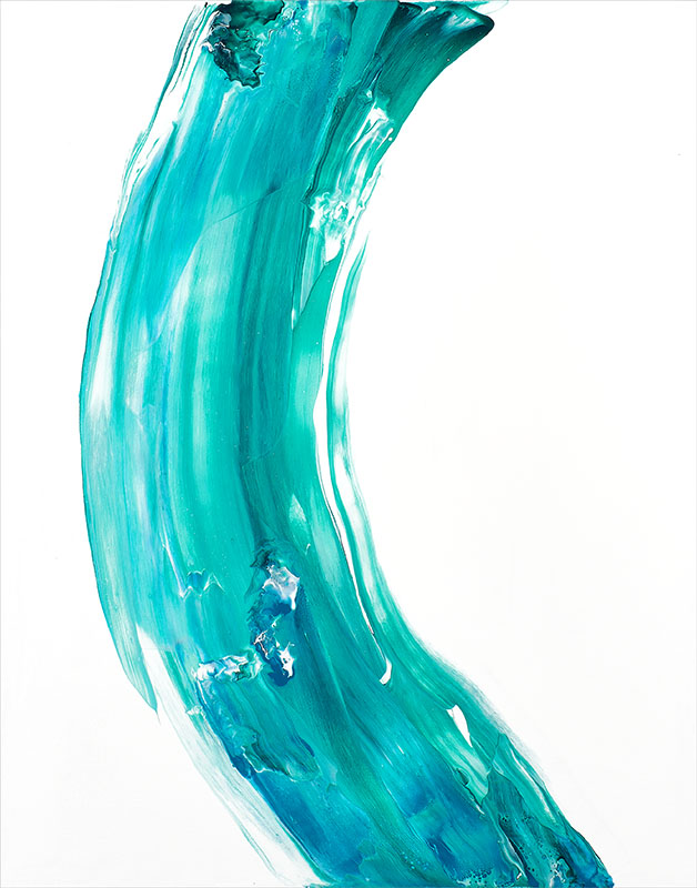 Lash abstract painting by Jennifer Mone Hill