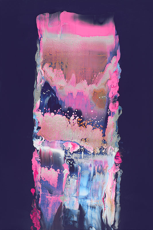 Muse No. 2 abstract painting by Jennifer Mone Hill