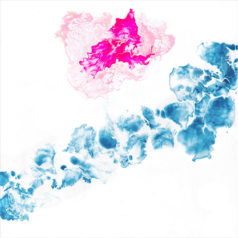 Rosy Glow painting by Jennifer Mone Hill