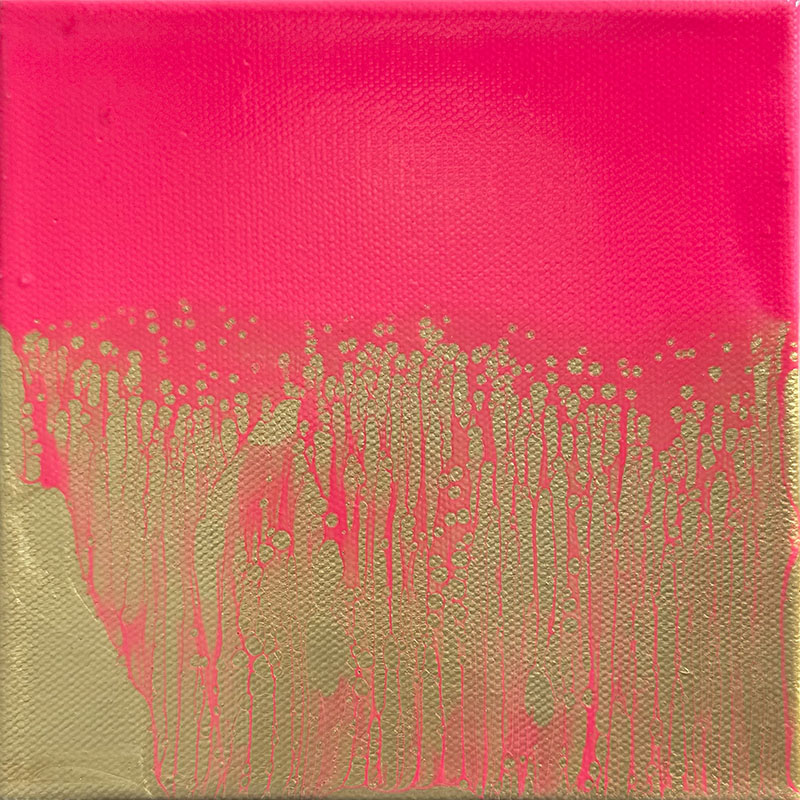 She Is Magic 1 abstract painting by Jennifer Mone Hill