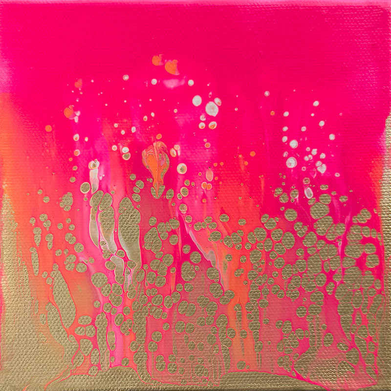 She Is Magic 2 abstract painting by Jennifer Mone Hill