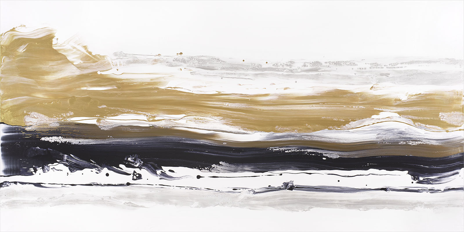 Wind No 1 abstract painting by Jennifer Mone Hill