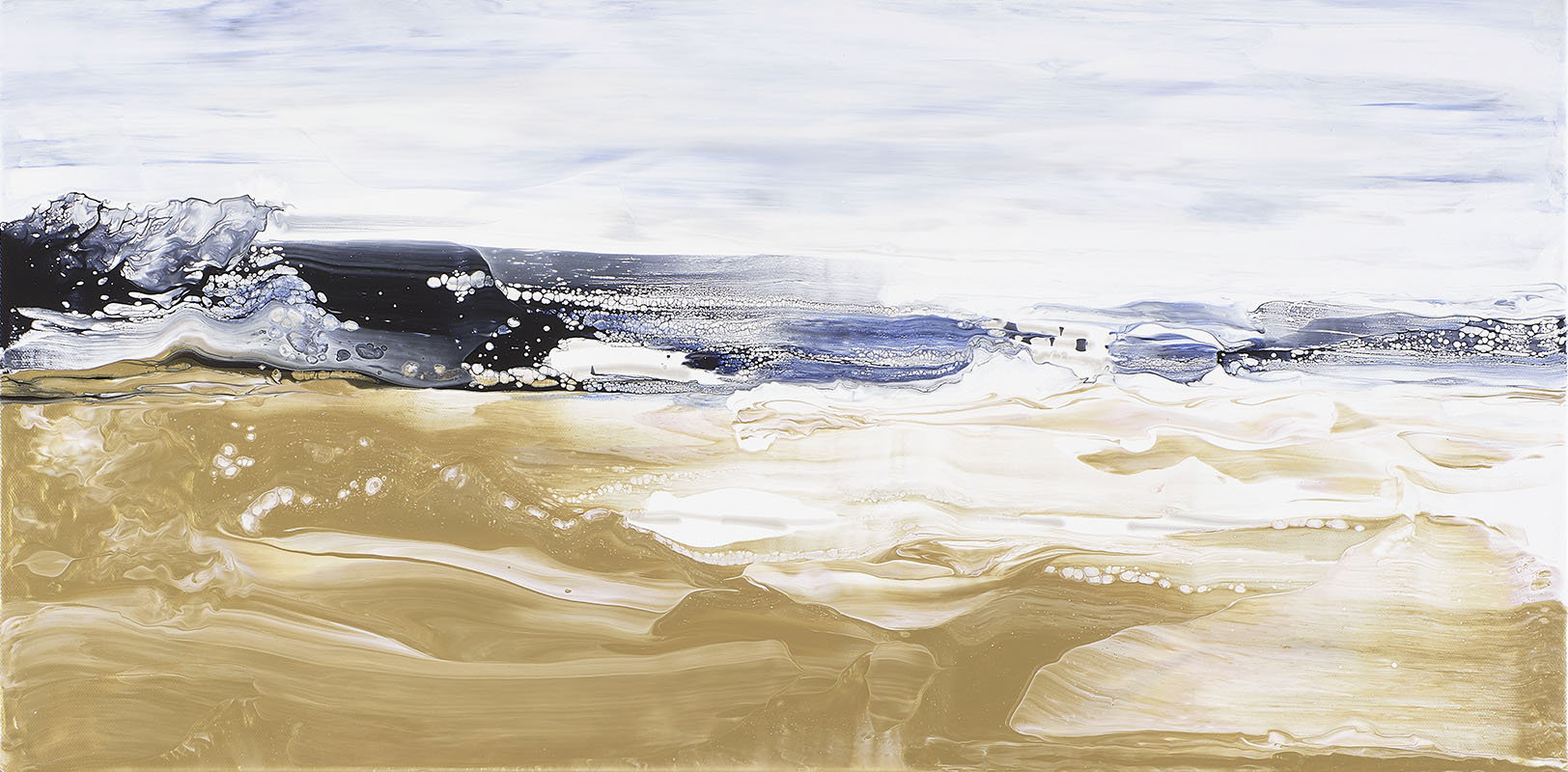 Wind No 3 abstract painting by Jennifer Mone Hill